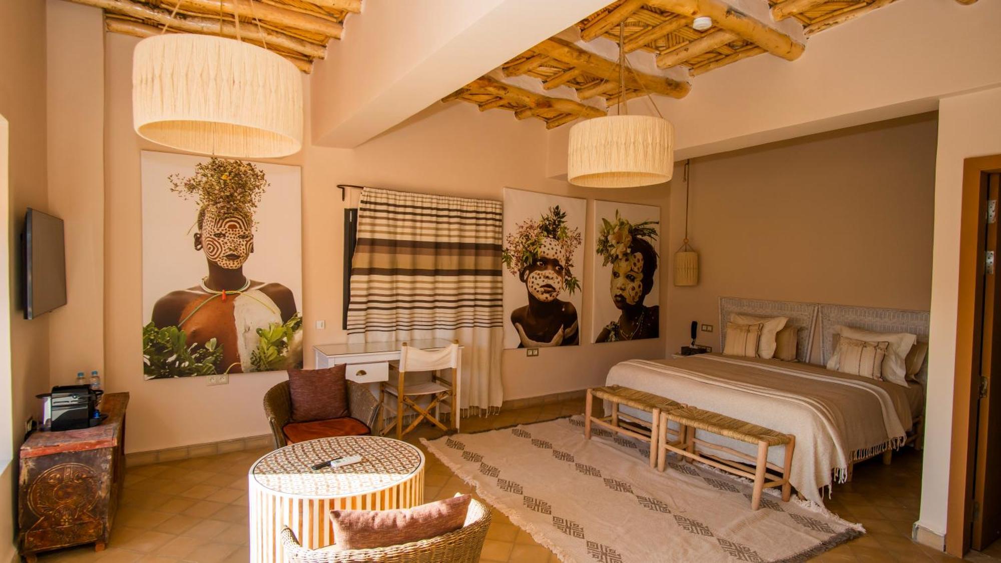 Ksar Ighnda Otel Aït Benhaddou Dış mekan fotoğraf